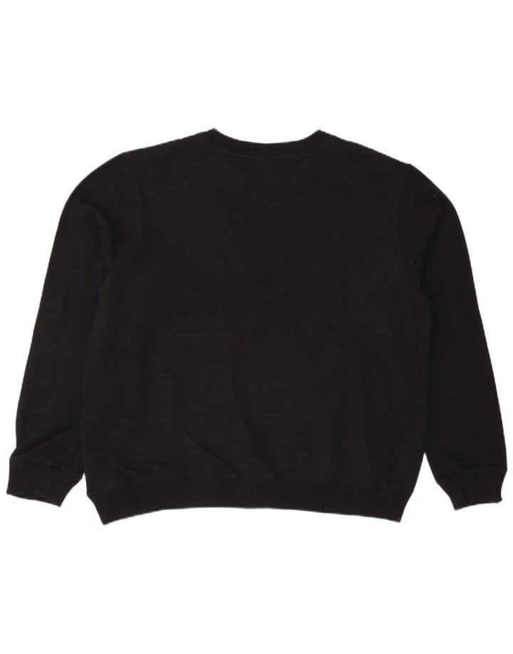 STARTER Pull-over surdimensionné pour femme UK 18 XL Coton noir