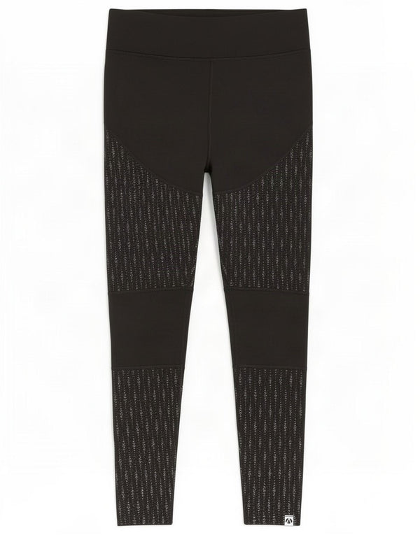 Marks & Spencer Leggings Femme UK 44 Large Noir Polyester