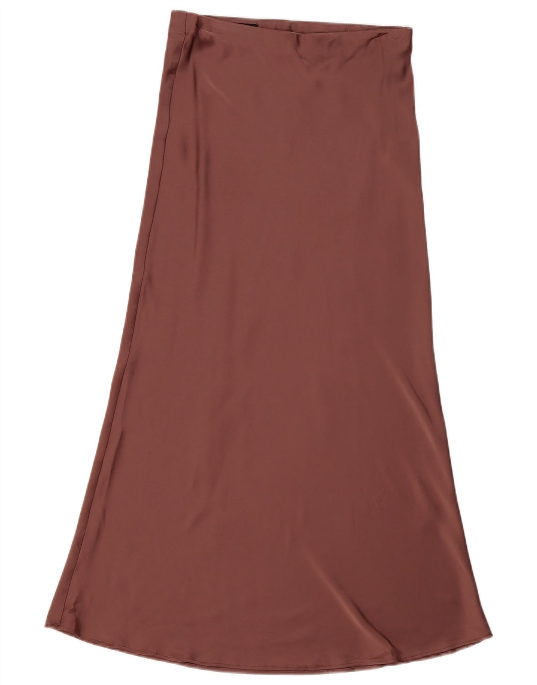Jupe Maxi Femme ZARA XS W24 Bordeaux Polyester