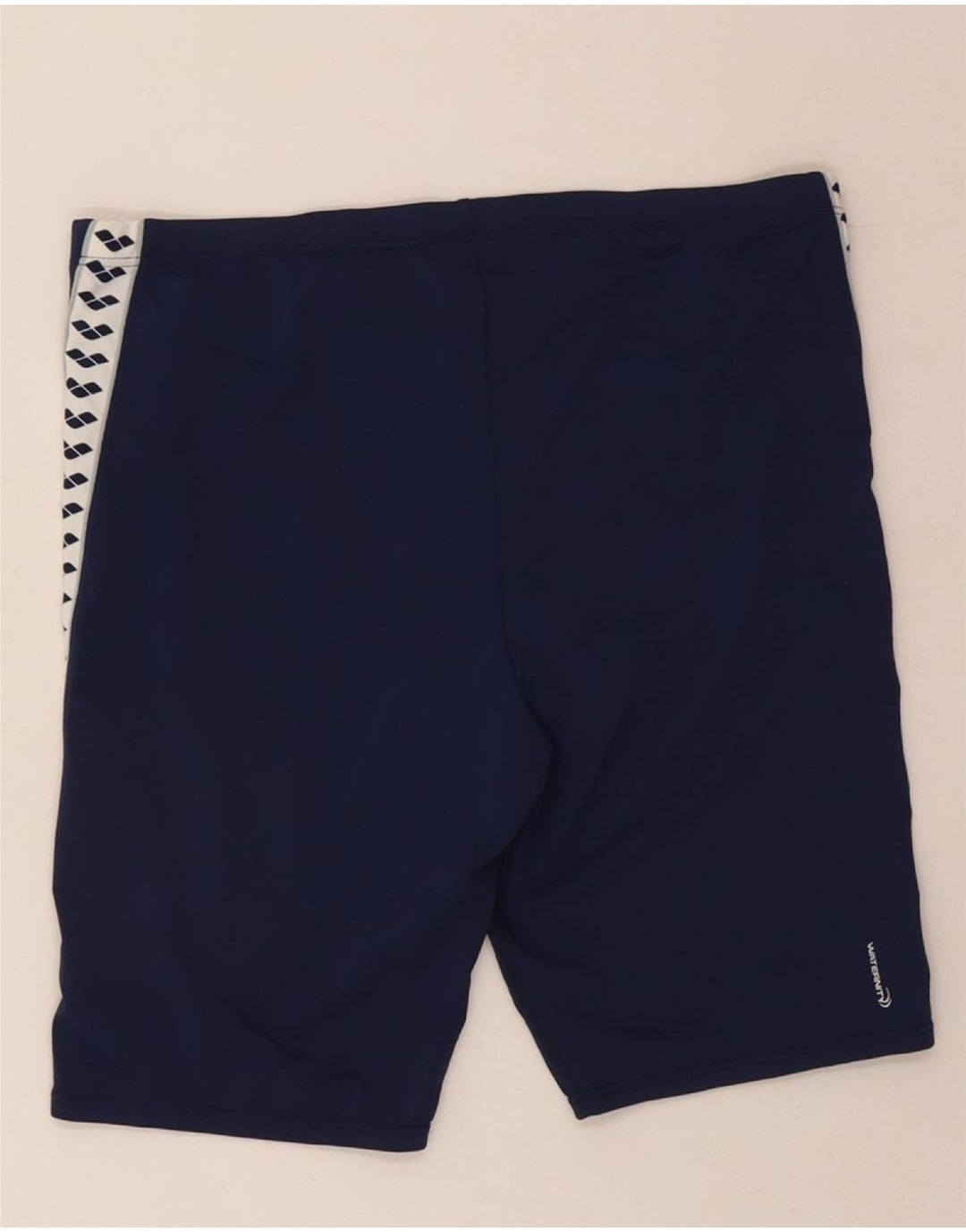 ARENA Womens Graphic Sport Shorts EU 40 Medium  Navy Blue Polyester Vintage Arena and Second-Hand Arena from Messina Hembry 