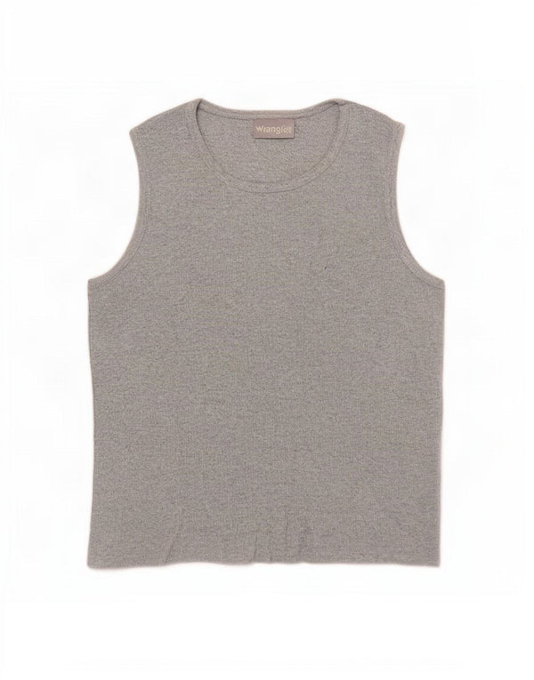 Wrangler Débardeur pour femme UK 14 Large Gris