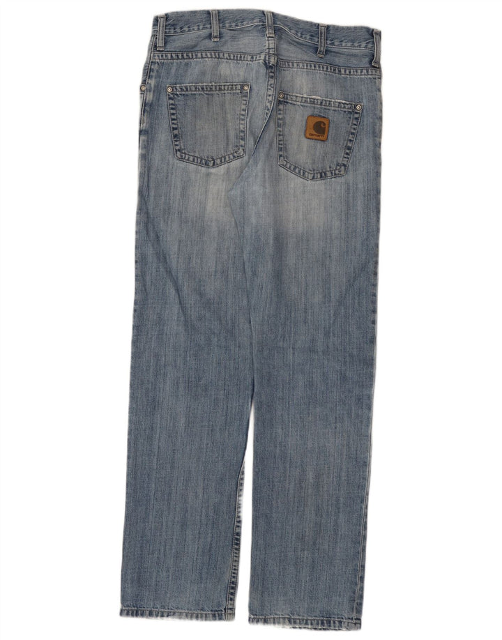 CARHARTT Jean Slim Homme W30 L32 Bleu Coton