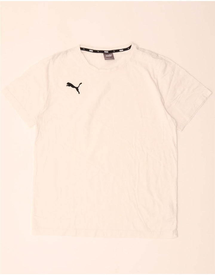 Puma T-Shirt Homme Blanc Large Coton
