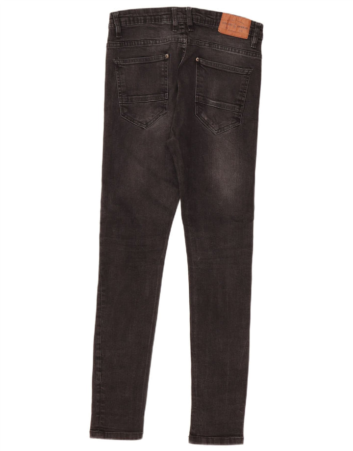 Zara Jean Slim Homme EU 40 Moyen W31 L30 Noir