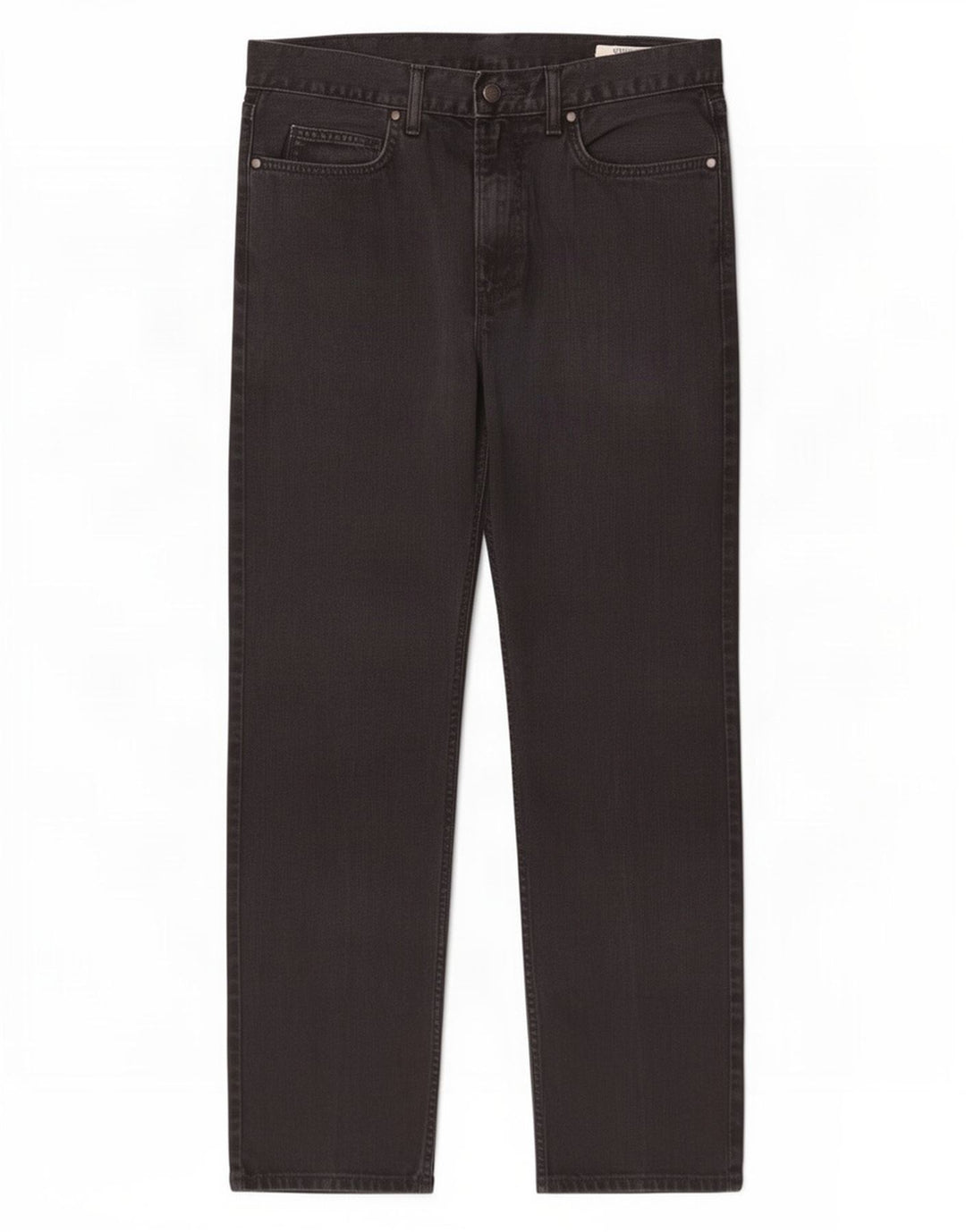 Marks & Spencer Jean droit régulier pour homme W34 L29 coton noir
