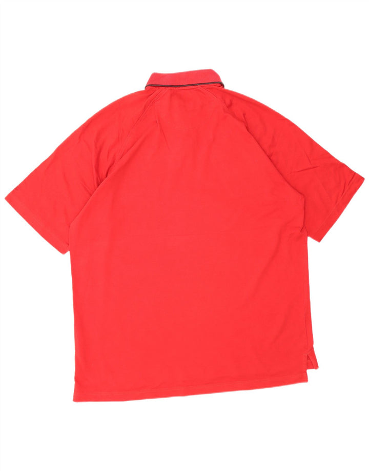 IZOD Polo Homme Grand Rouge Coton