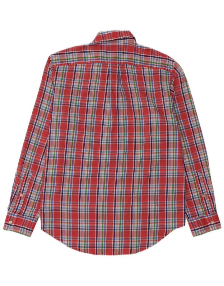 VINEYARD VINES Chemise Homme Petit Carreau Rouge Nylon