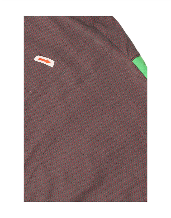 Adidas Débardeur graphique pour homme Large Gris Colorblock Polyester