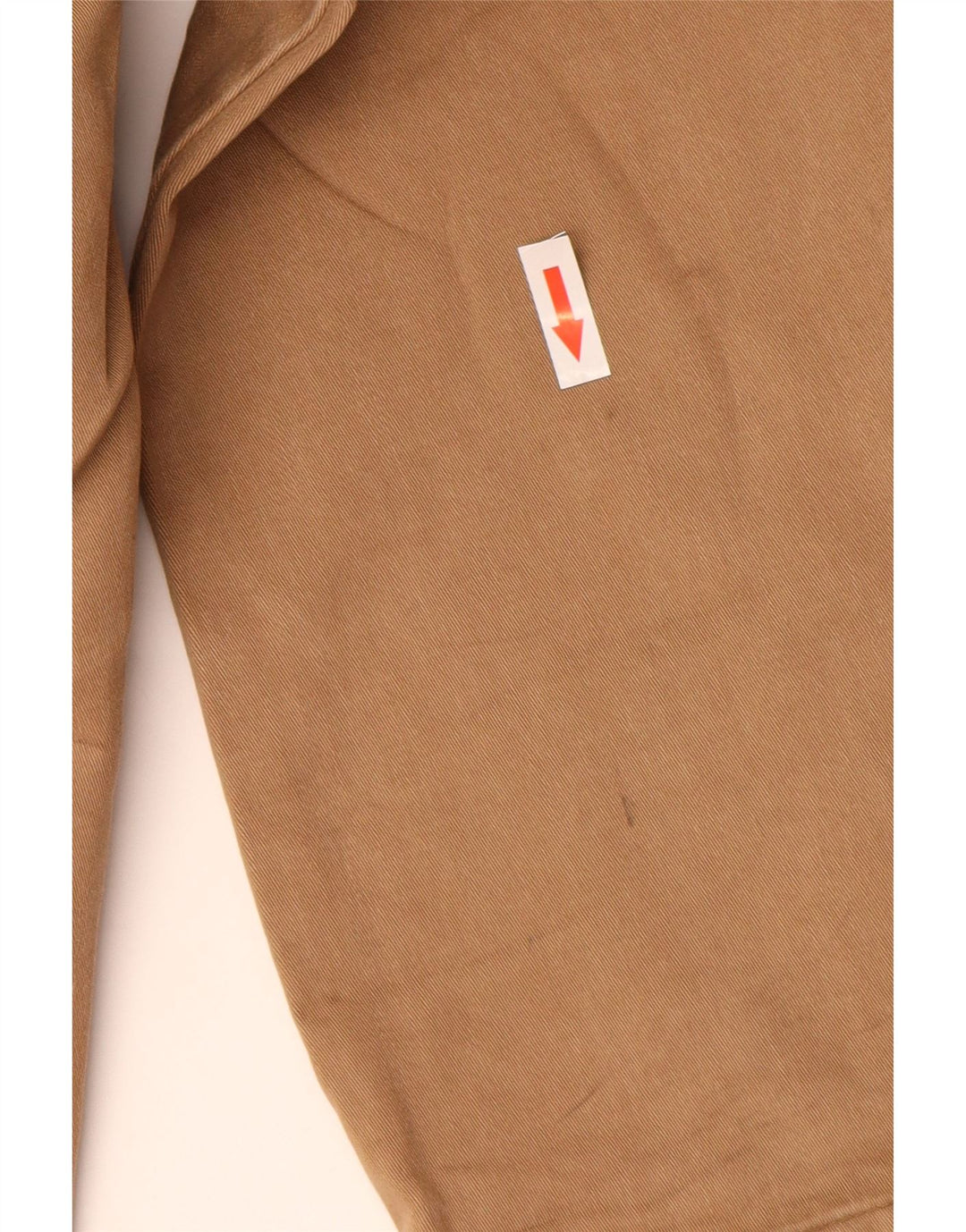 CALVIN KLEIN Pantalon Cargo Droit Homme W34 L34 Beige Coton