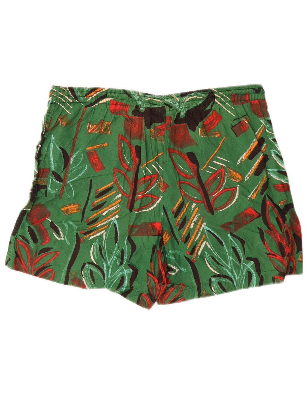 Belfe Short Homme IT 46 Petit W30 Vert Floral