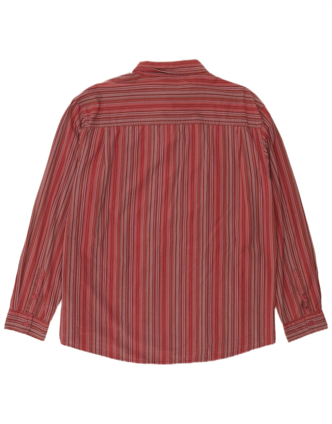 Wrangler Chemise Homme 2XL Coton Rayé Rouge