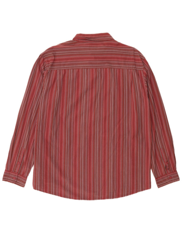 Wrangler Chemise Homme 2XL Coton Rayé Rouge