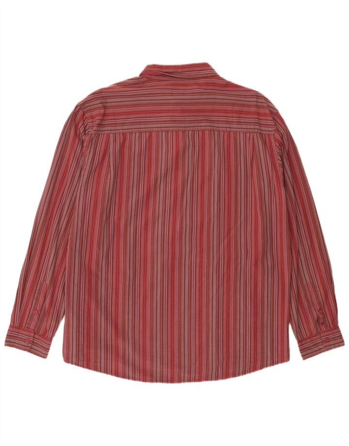 Wrangler Chemise Homme 2XL Coton Rayé Rouge