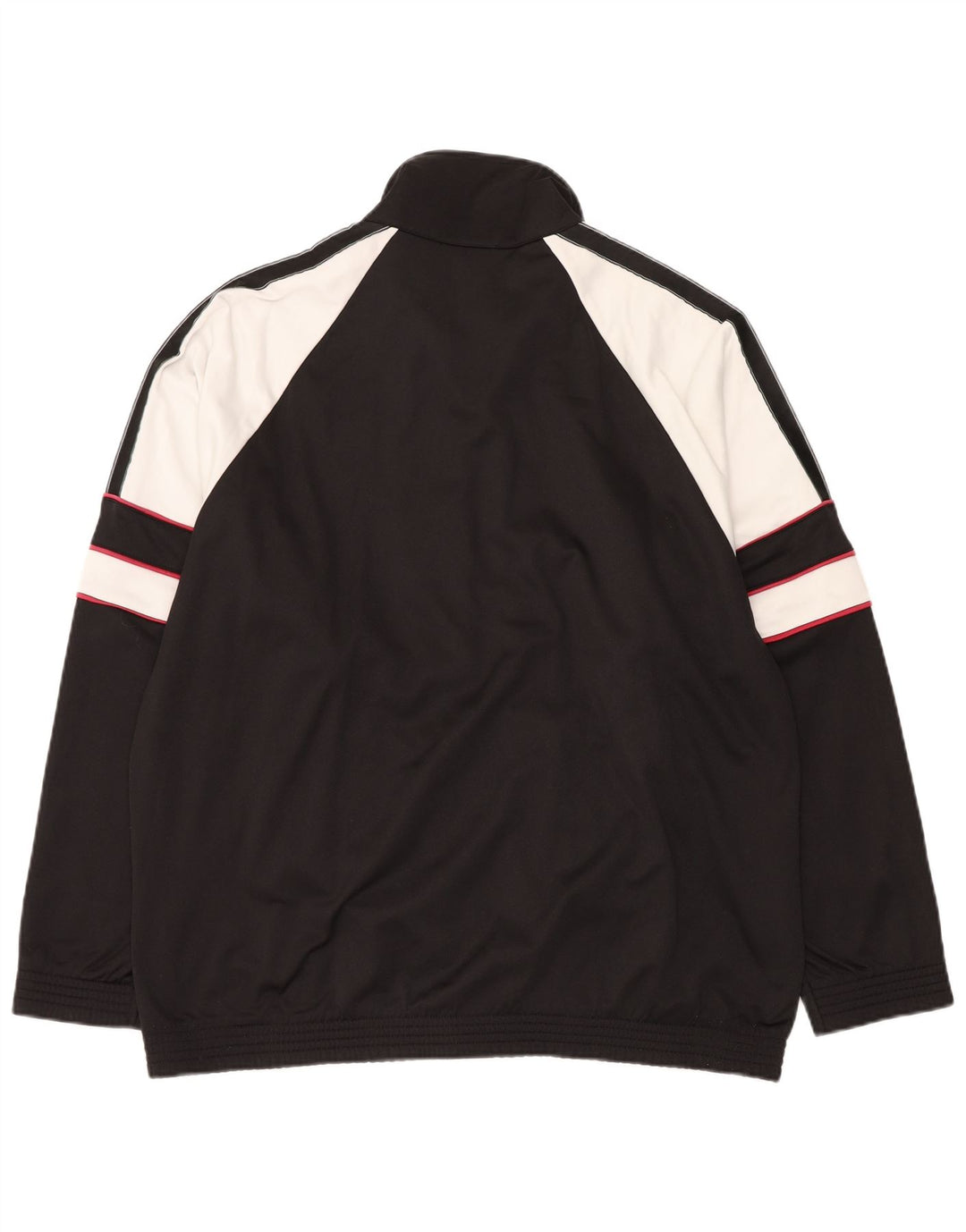 ASICS Veste de survêtement graphique pour hommes IT 56 XL Noir Colourblock