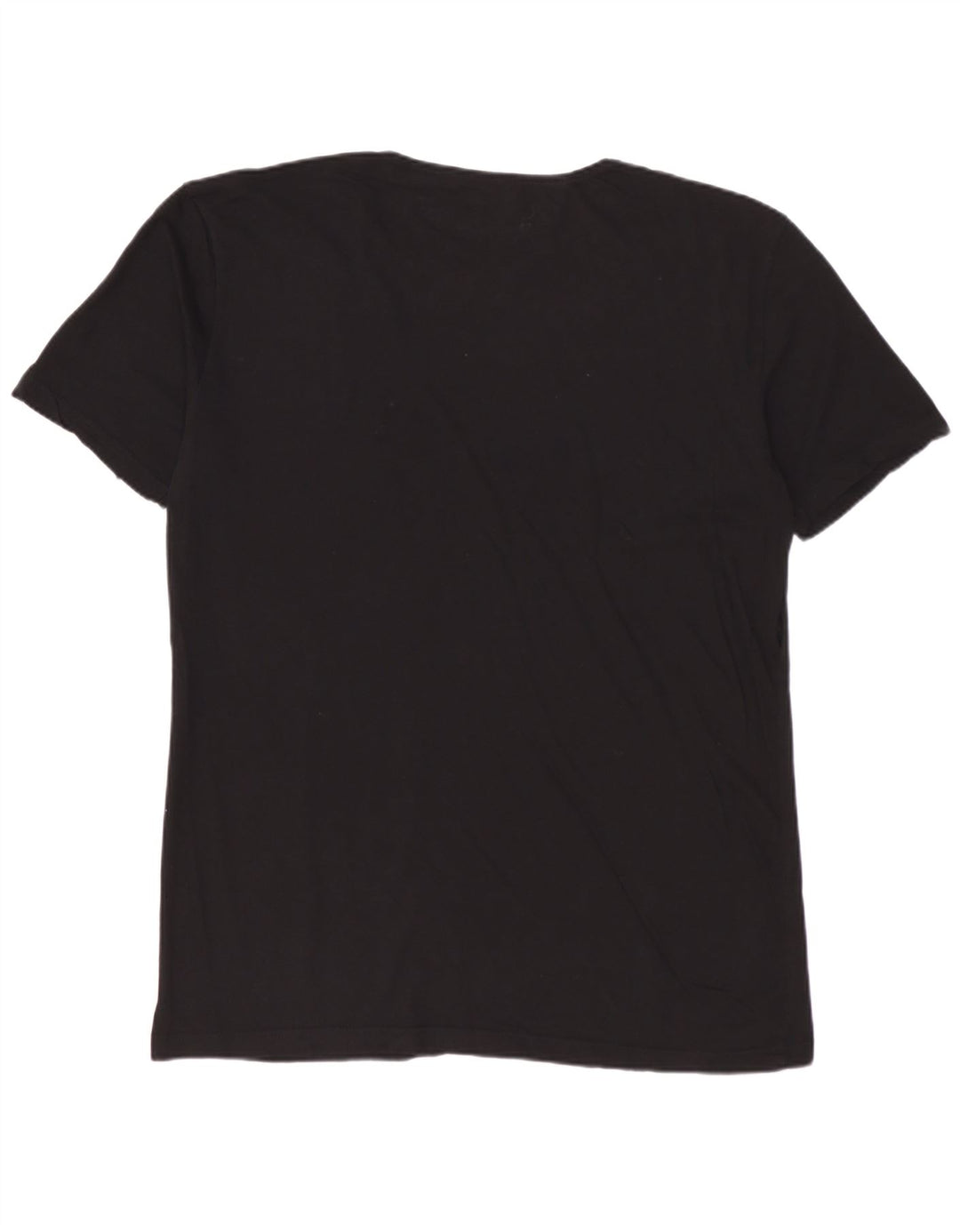 ZARA Mens Easy Fit T-Shirt Top Grand Noir