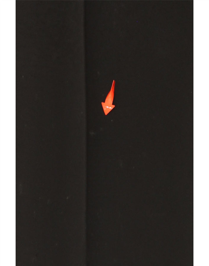 REISS Pantalon décontracté taille haute pour femme UK 12 Medium W32 L30 Noir