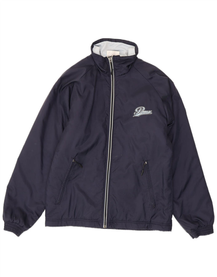 Puma Veste de Survêtement Homme Petit Bleu Marine Nylon