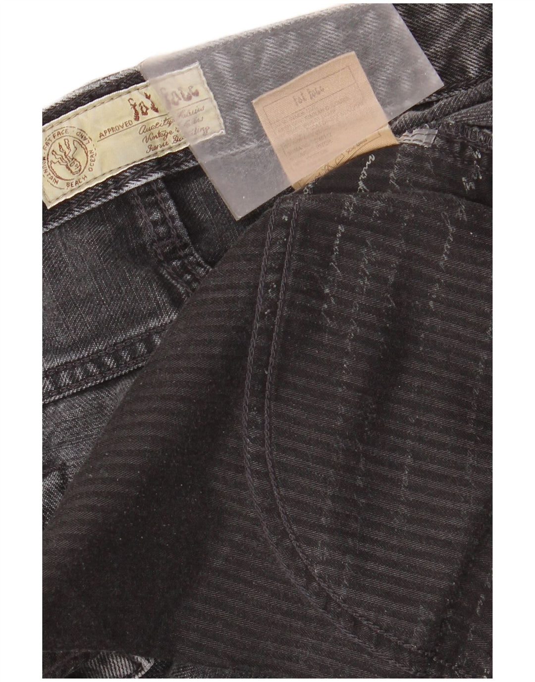Fat Face Jean droit homme W38 L30 gris coton