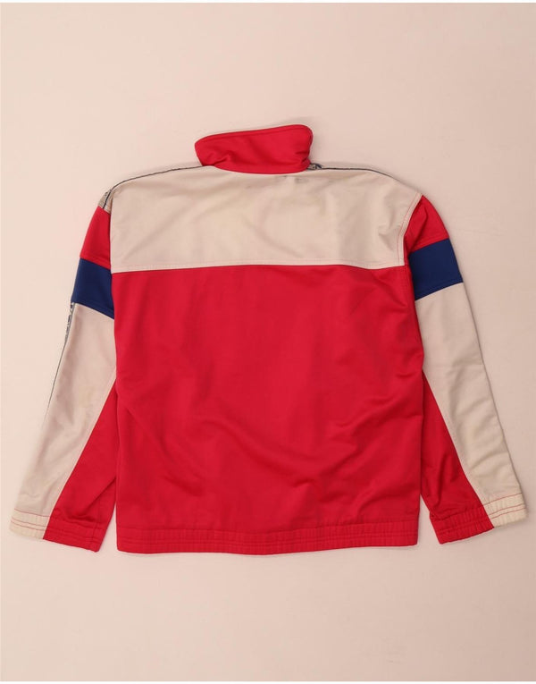 Diadora Veste de survêtement graphique pour hommes UK 32 2XS Rose Colourblock