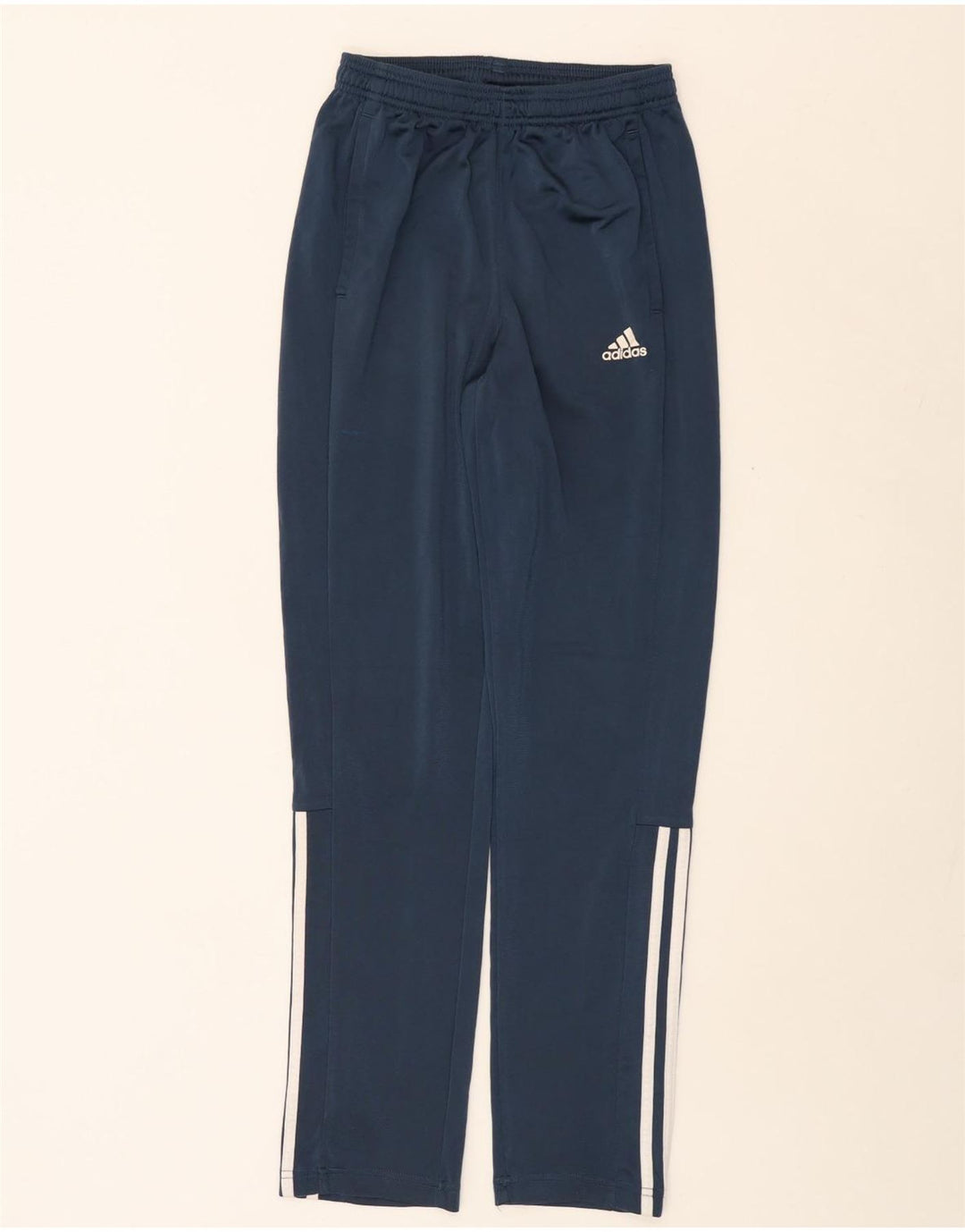 ADIDAS Pantalon de survêtement pour homme UK 36/38 Petit Bleu Marine Polyester