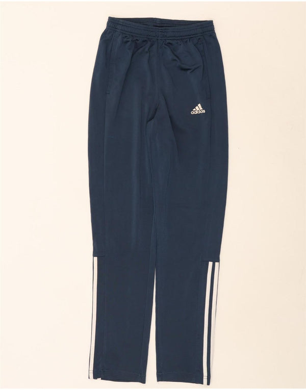 ADIDAS Mens Tracksuit Trousers UK 36/38 Small  Navy Blue Polyester