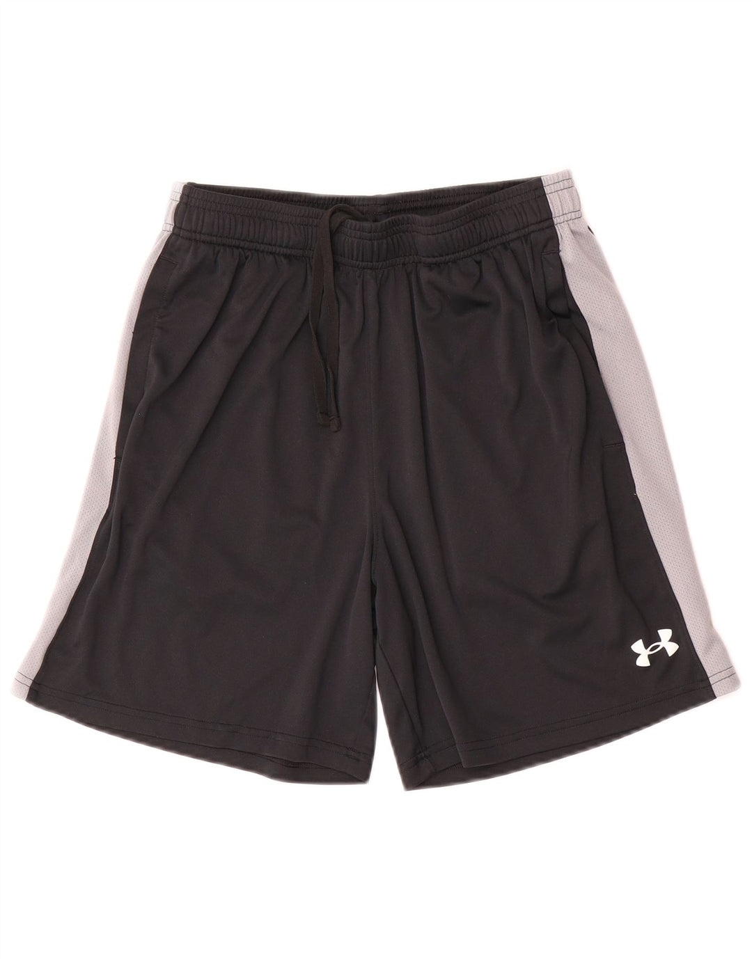 Under Armour Short de Sport Homme Noir Moyen Polyester Colorblock
