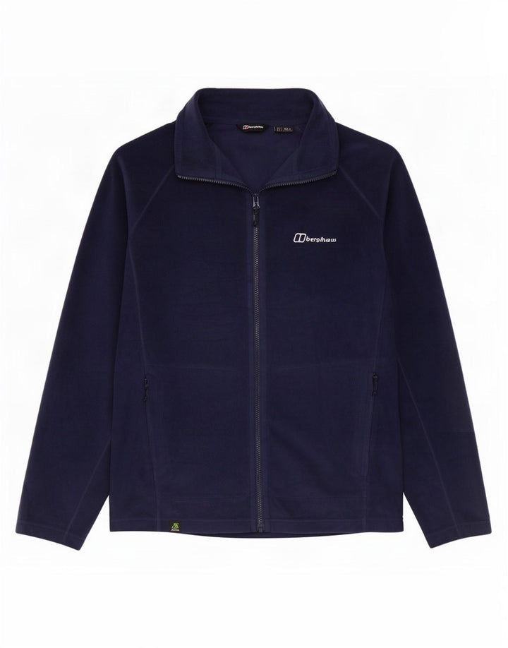 Berghaus Veste Polaire Homme UK 40 Large Bleu Marine Polyester