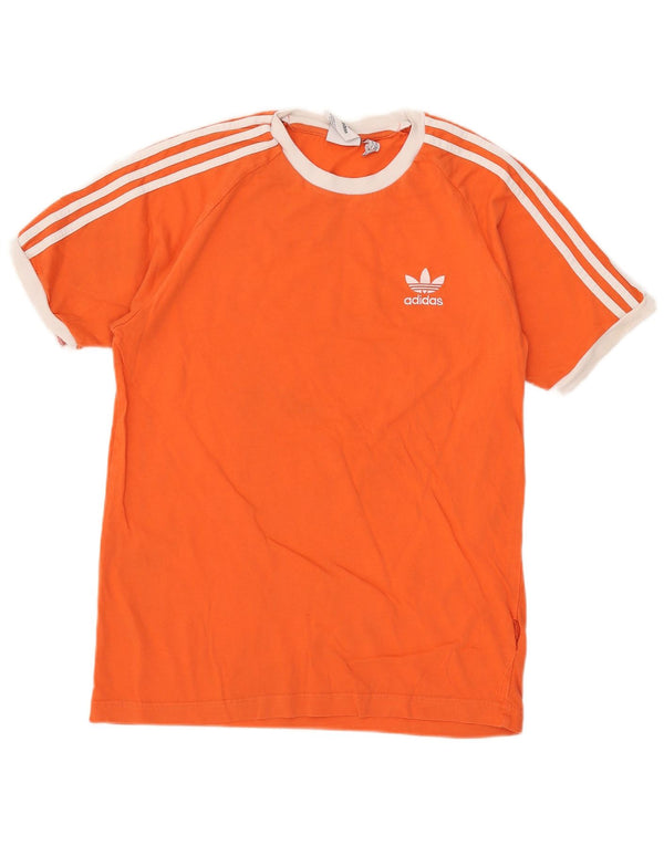 Adidas T-Shirt Homme Orange Moyen
