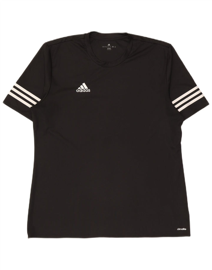 Adidas Climalite T-Shirt Top XL Noir Polyester