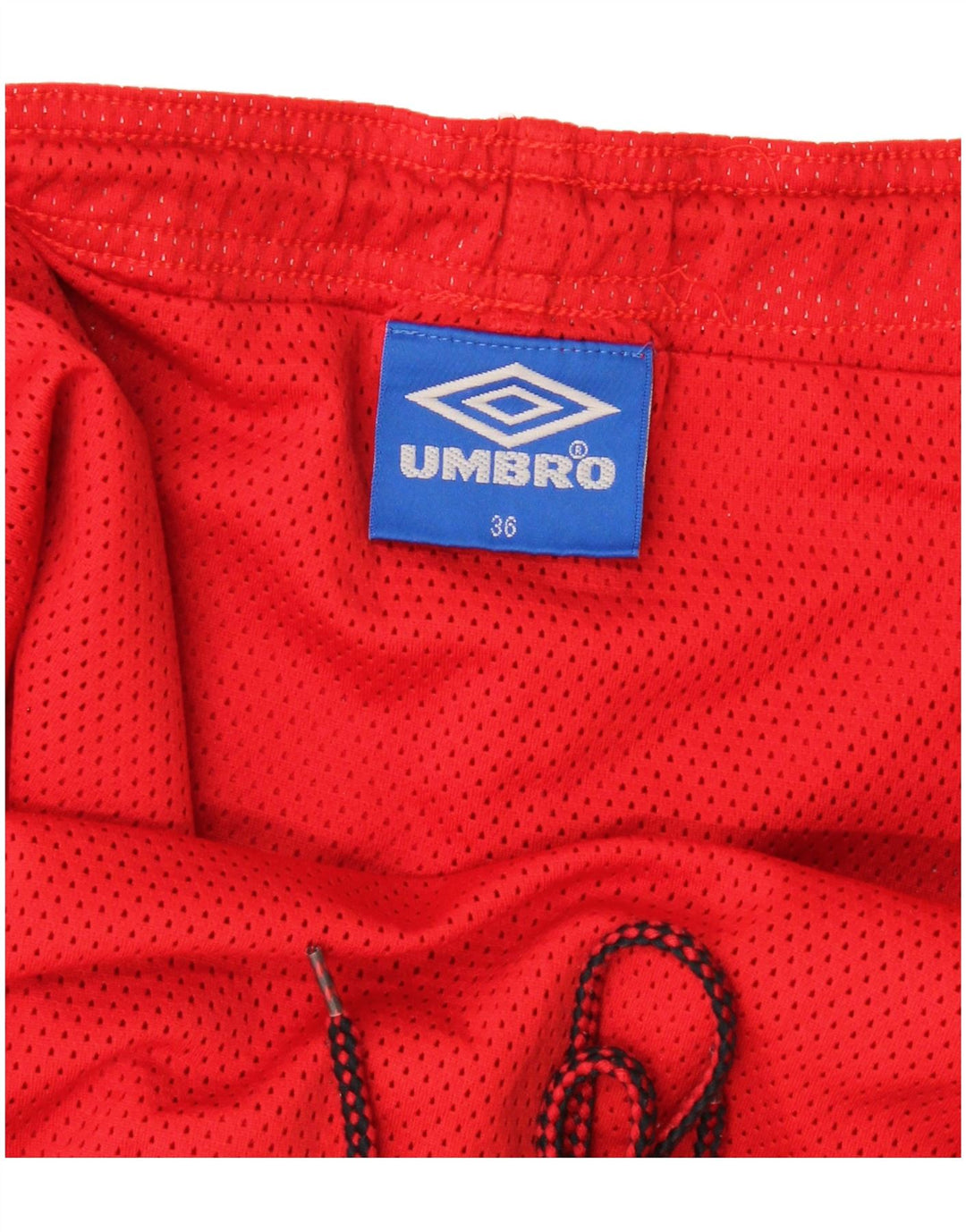 Umbro Short de Sport Homme Rouge Large