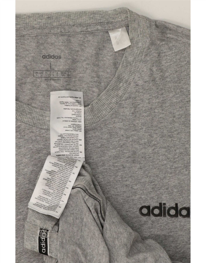 Champion T-Shirt Graphique Homme Grand Gris Coton