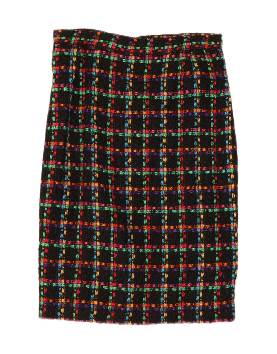 NADIA Ensemble jupe 2 pièces pour femme UK 14 Medium W28 Carreaux multicolores