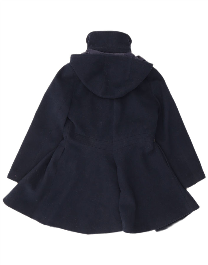 Monsoon Manteau Princesse à Capuche Fille 9-10 Ans Bleu Marine Polyester