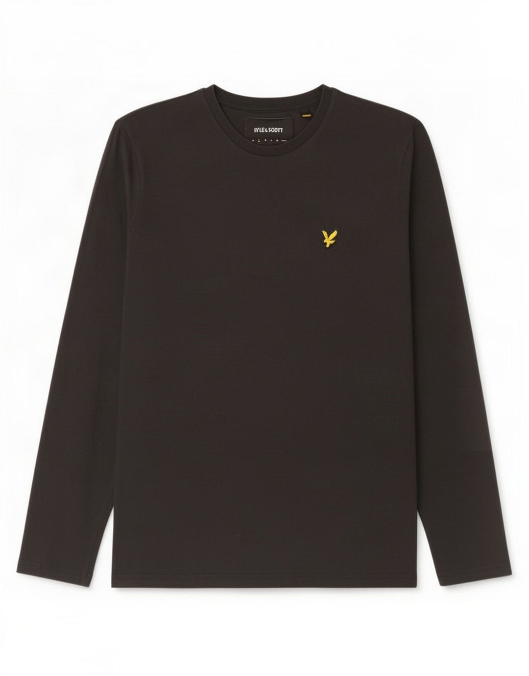 Lyle & Scott Haut à manches longues pour homme en coton noir Small