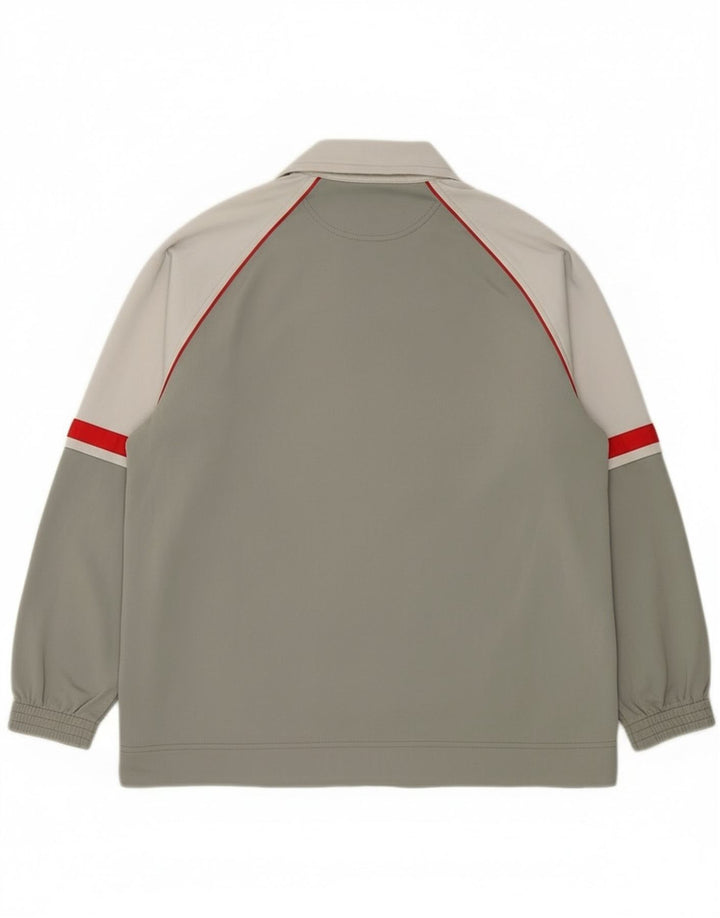 Champion Veste de Survêtement Garçon 13-14 Ans Gris Colorblock Polyester