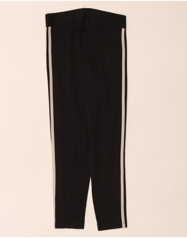 Adidas Leggings Femme UK 8 Petit Coton Noir
