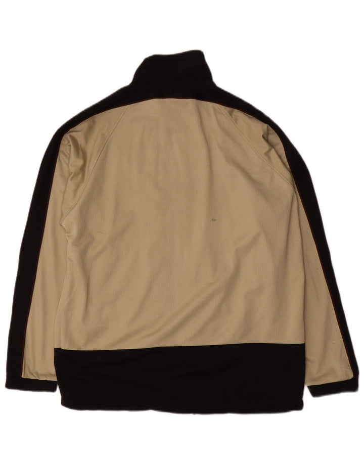 Asics Veste de Survêtement Homme Beige Moyen Colourblock