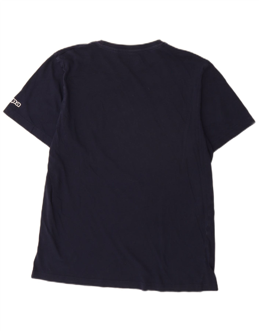Kappa T-Shirt Graphique Homme Bleu Marine Large