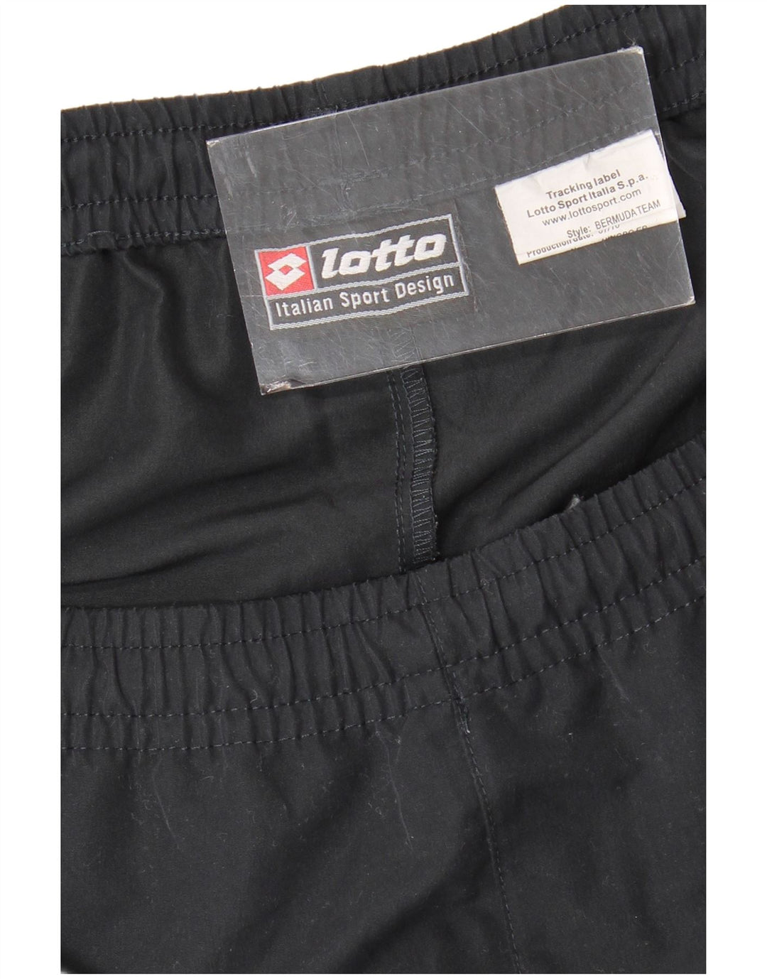 LOTTO Short de Sport Homme Grand Noir