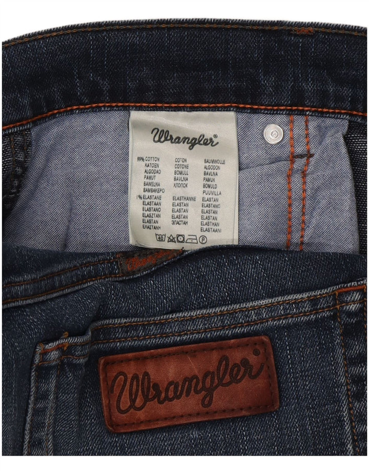 Wrangler Jean droit homme W34 L30 bleu coton