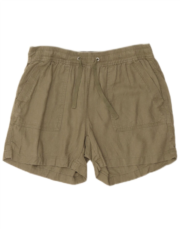 Nautica Short Chino Femme Medium W30 Kaki Lin