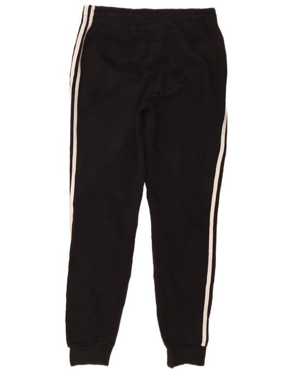 Adidas Pantalon de survêtement pour femme Joggers UK 8/10 Petit coton noir