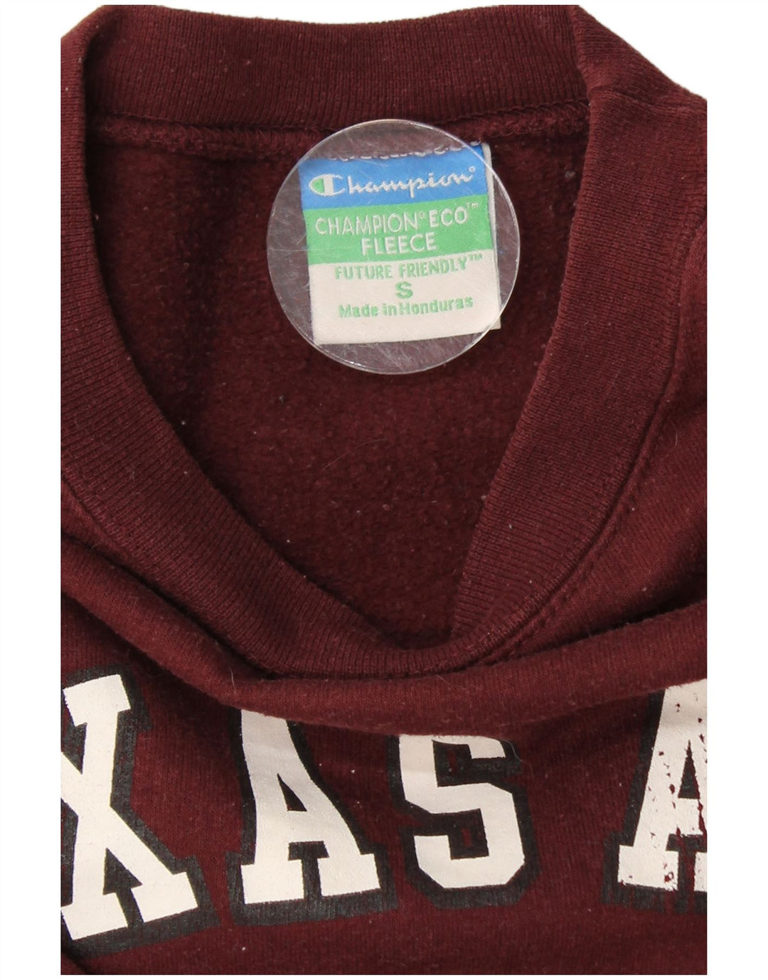 CHAMPION Sweat-shirt surdimensionné pour femme UK 10 Small Maroon