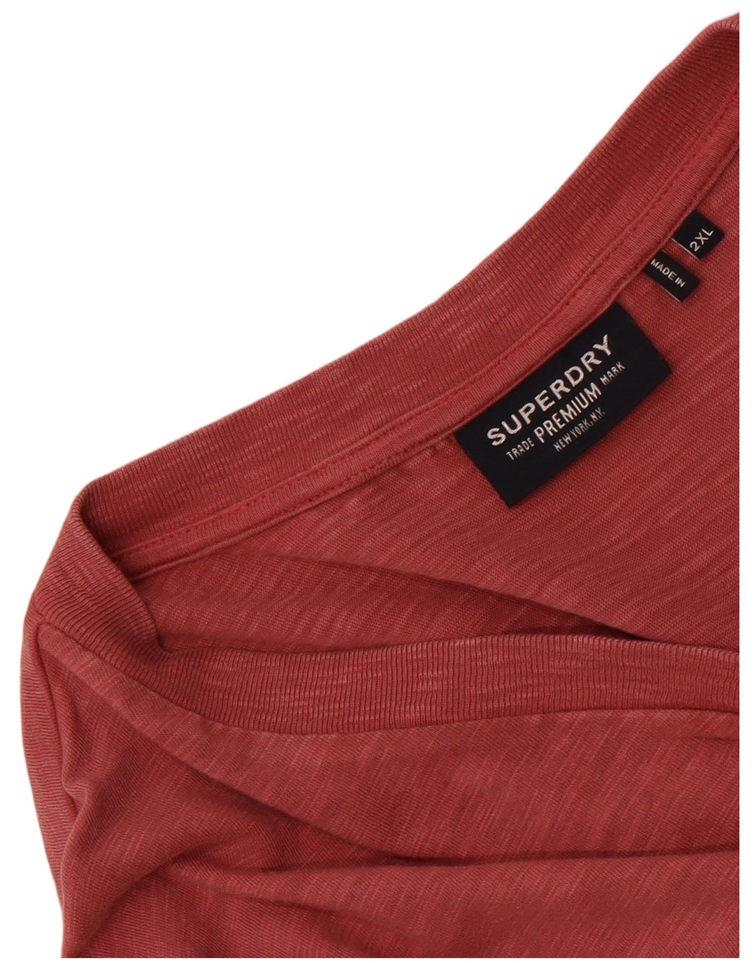 Superdry T-Shirt Homme Top 2XL Rouge