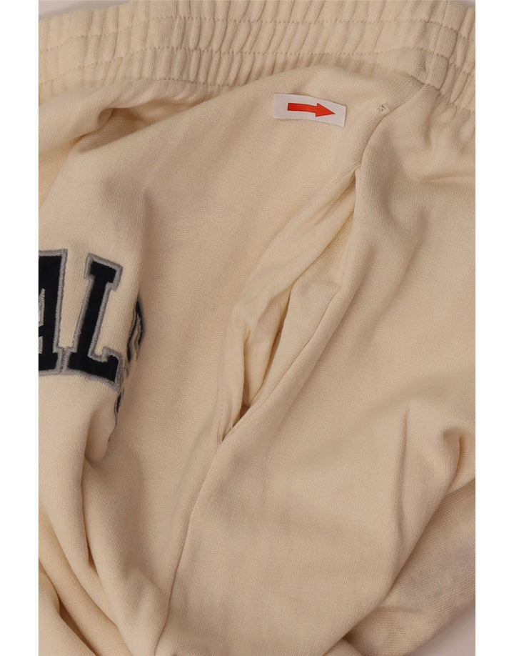 Zara Femme Pantalon De Survêtement Joggers UK 12 Medium Off White