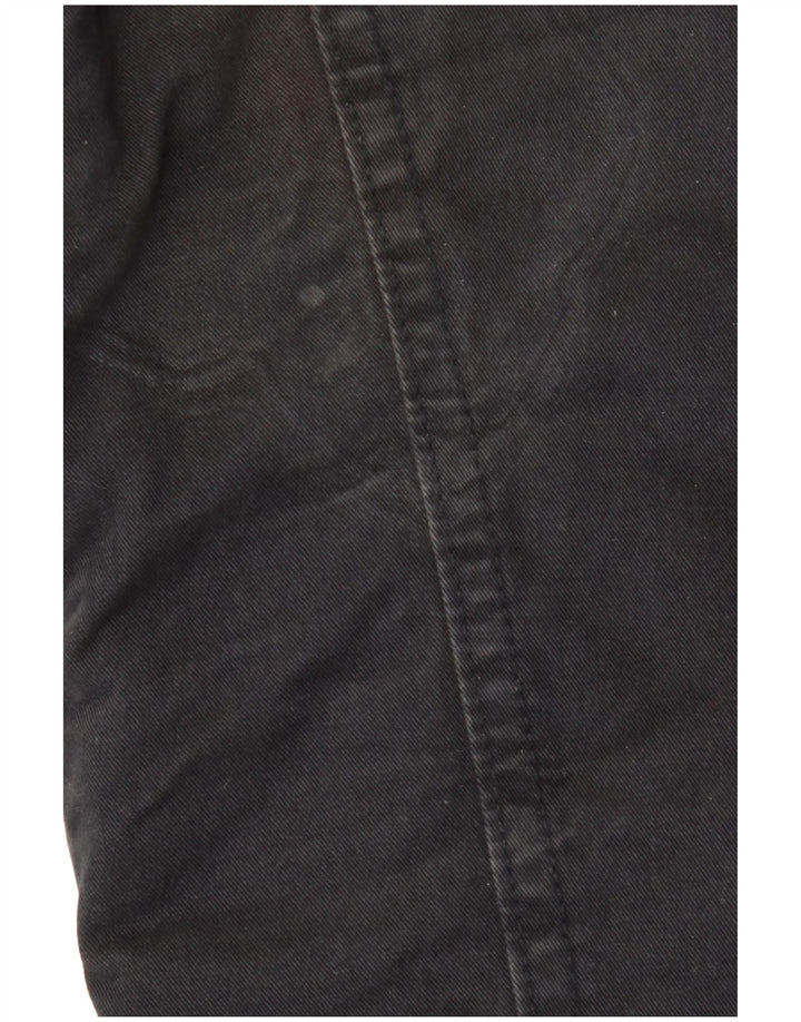Hollister Veste utilitaire pour hommes UK 40 Large Noir Coton
