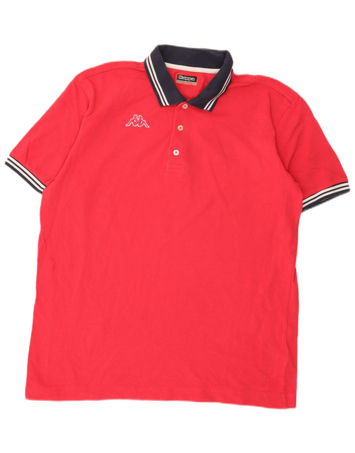 Kappa Polo Homme 2XL Rose Coton
