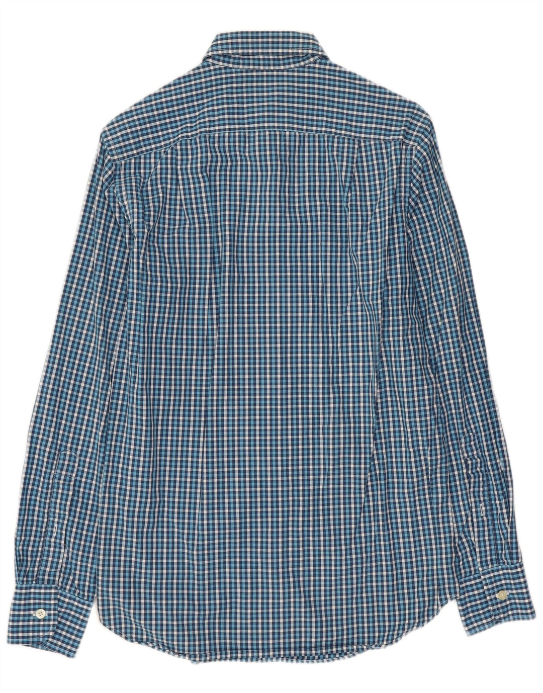 J. Crew Chemise Homme XS Bleu Vichy Coton