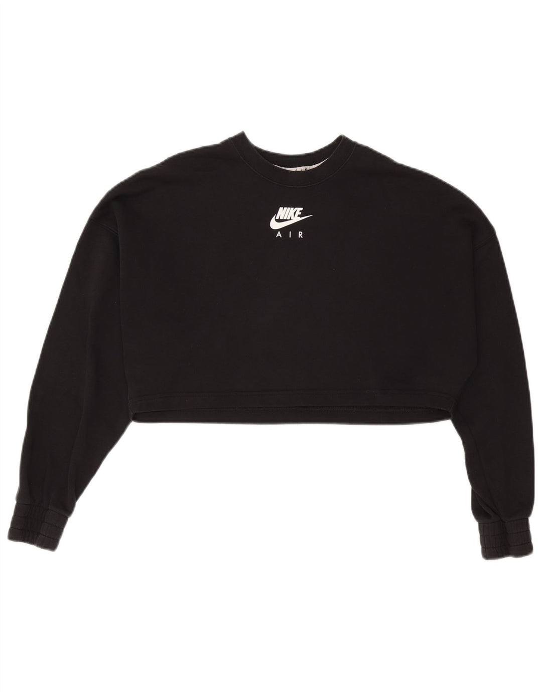 NIKE Sweat-shirt court surdimensionné pour femme UK 14 Medium Noir Sports