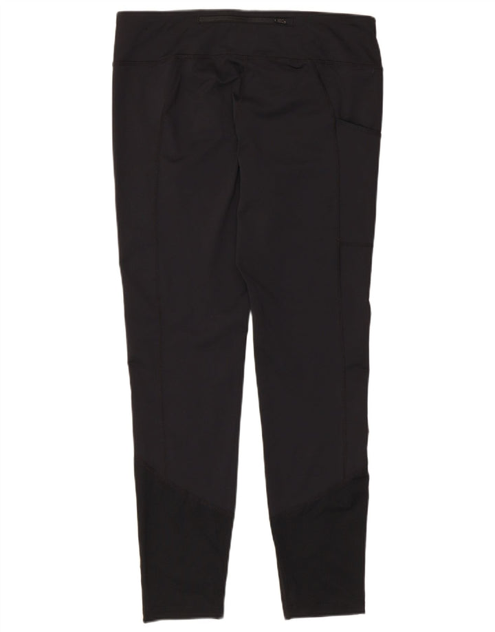 NIKE Legging Dri Fit pour femme UK 16 Large Noir Polyester